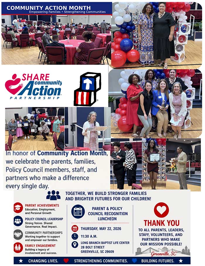 community action month flyer